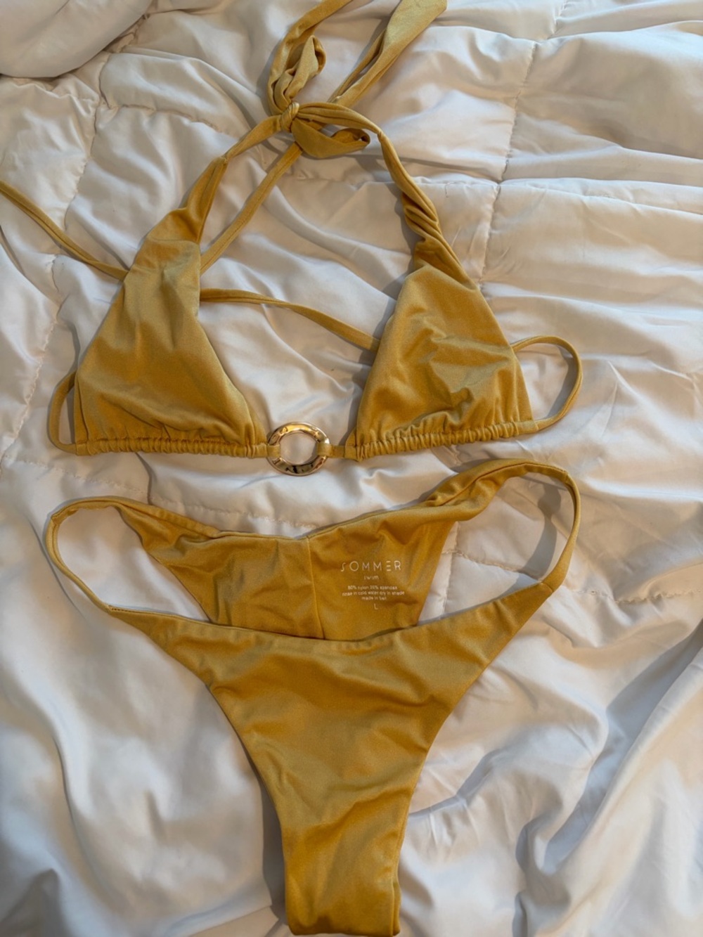 SOMMER SWIM Lusso Bikini Set
